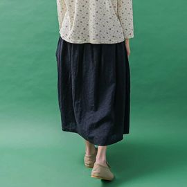 [Natural Garden] MADE N Flower Embroidery Punching Lace Skirt_High-quality material, full waist banding, signature product_ Made in KOREA